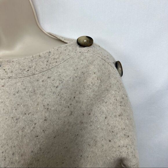 Madewell Oatmeal Sift Wool Sweater Dress - Picture 3 of 16